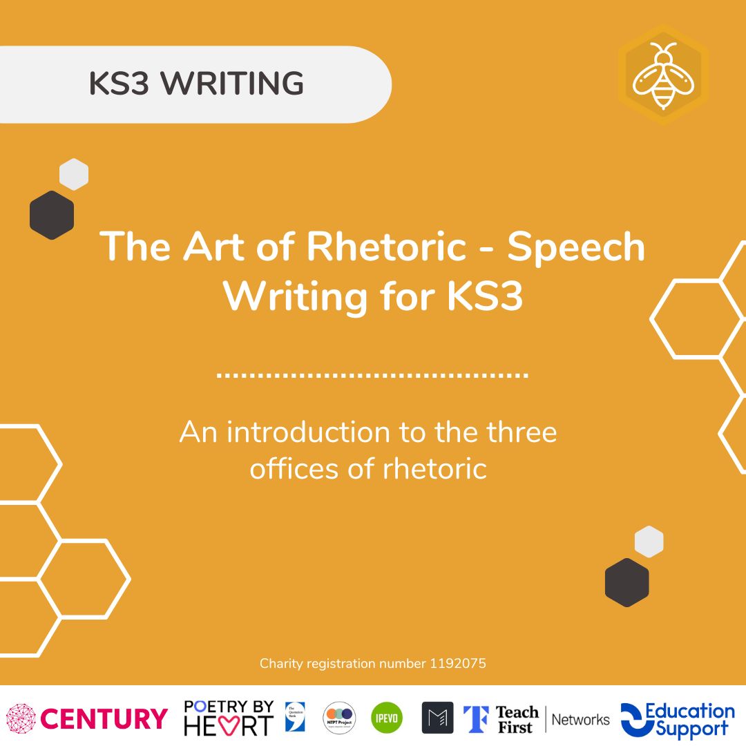 🚨 Member upload 🚨 KS3 Rhetoric: Looking for a short SOL on rhetoric for KS3 students? This fully resourced scheme introduces the three offices of oration. buff.ly/3yrc9YE 🐝 #Litdrive #TeamEnglish @Team_English1