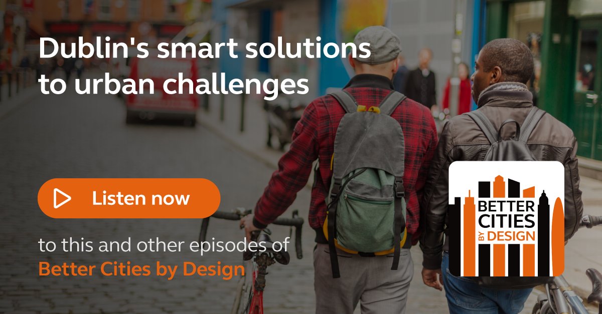Arcadis (@arcadisglobal) on Twitter photo Tune in to Better Cities by Design! Host Davion Ford explores Dublin's Smart City initiatives with <a href="/jcudden/">Jamie Cudden</a> from <a href="/DubCityCouncil/">Dublin City Council</a>. Discover how <a href="/smartdublin/">SmartDublin</a>
revolutionizes urban life with technology and innovations like the Curb IQ pilot.
Listen now: okt.to/gNskBP Tune in to Better Cities by Design! Host Davion Ford explores Dublin's Smart City initiatives with <a href="/jcudden/">Jamie Cudden</a> from <a href="/DubCityCouncil/">Dublin City Council</a>. Discover how <a href="/smartdublin/">SmartDublin</a>
revolutionizes urban life with technology and innovations like the Curb IQ pilot.
Listen now: okt.to/gNskBP