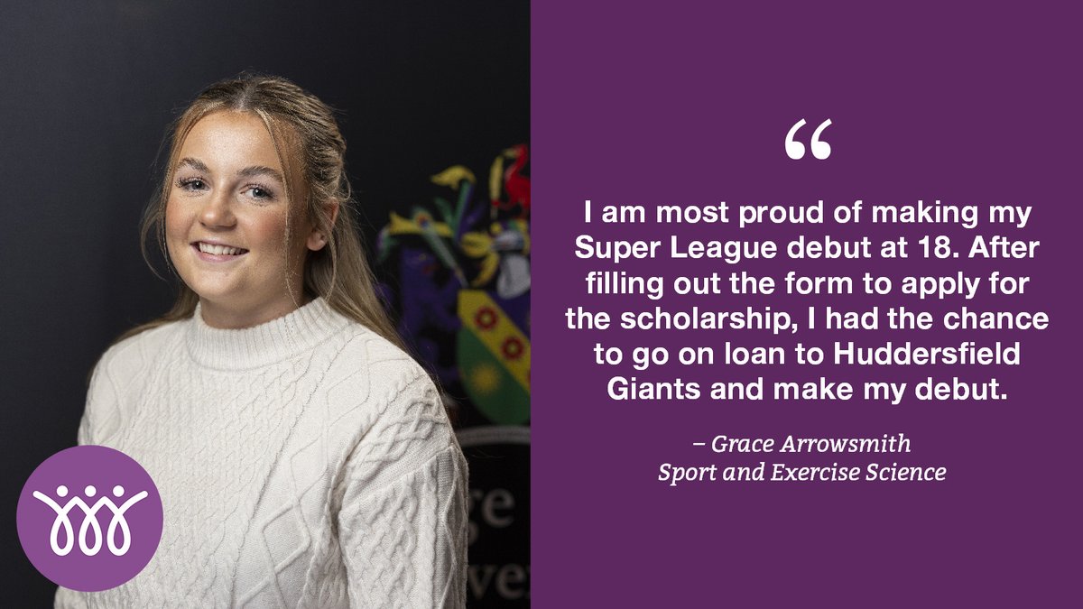 Grace’s sports scholarship has helped fund travel to training and matches. Grace is also encouraging girls to follow in her footsteps in the still male-dominated sport, rugby 🏉. Find out about the different levels of sports scholarships available: orlo.uk/JNURo