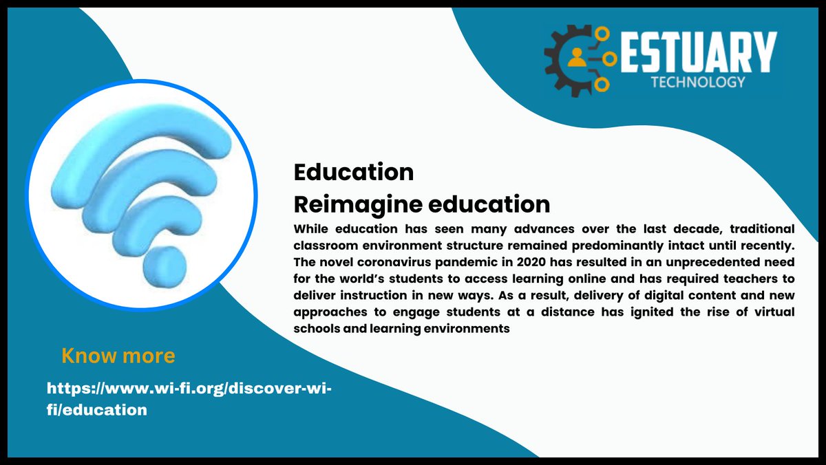 Estuarytechno's tweet image. Latest knowledge about Networking:
wi-fi.org/discover-wi-fi…
#networking #networkcourse #networkservices #networksecurity #networkmarketingknowledge #wifi #wifisecurity #wifiservice #wireless #wifiwireless #latestnews