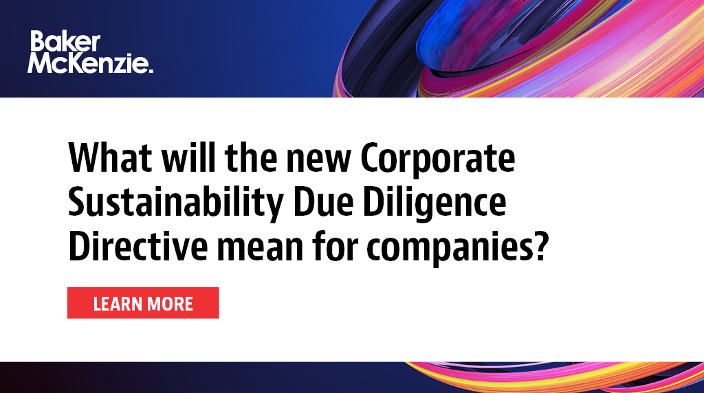 The Corporate Sustainability Due Diligence Directive was formally adopted and will have a significant impact on many EU companies and non-EU companies active in the EU. Explore more via our CS3D Explainer Series and register for regional webinars: bmcknz.ie/4e31Avp