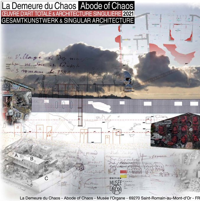 En route pour le classement de La Demeure du Chaos - The Abode of Chaos (dixit NYT) Musée d'Art Contemporain HQ #Artmarket $PRC #ARTPRICE  #DemeureDuChaos #ArtContemporain #museum
Ouvrage bilingue confidentiel désormais public, téléchargement gratuit 👉 ftp1.serveur.com/abodeofchaos_s…