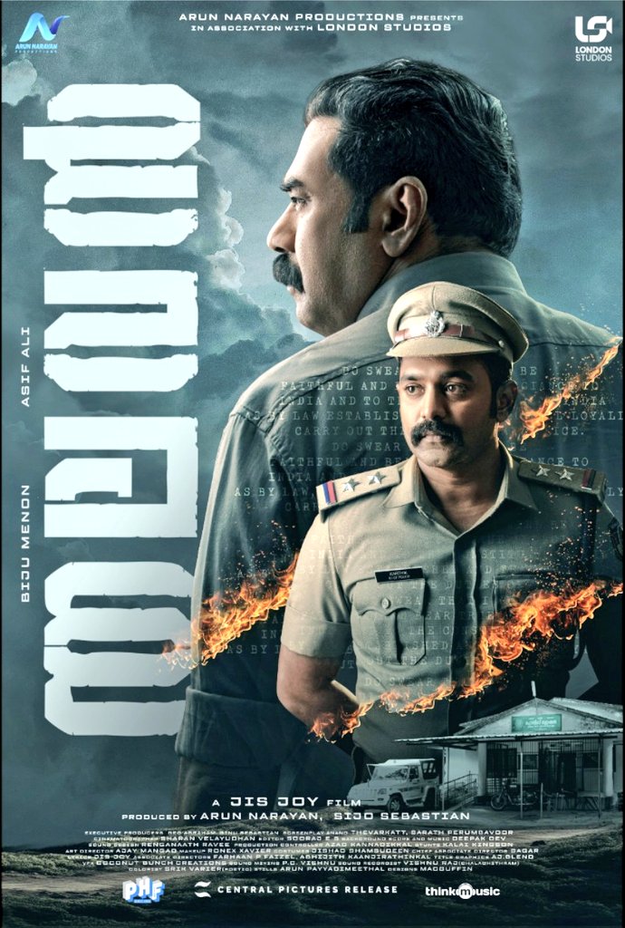 Excellent movie by my friend Producer Arun Narayan, Director Jis Joy.. and brilliant actors #BijuMenon ji and #AsifAli .. #Thalavan