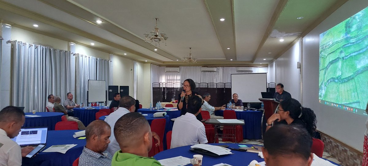 A workshop organized by Ministério da Agricultura Pecuâria Pescas E Florestas  and FAO Timor-Leste  with themed 'Increasing rice production, profitability and sustainability to enhance food security in Timor-Leste'