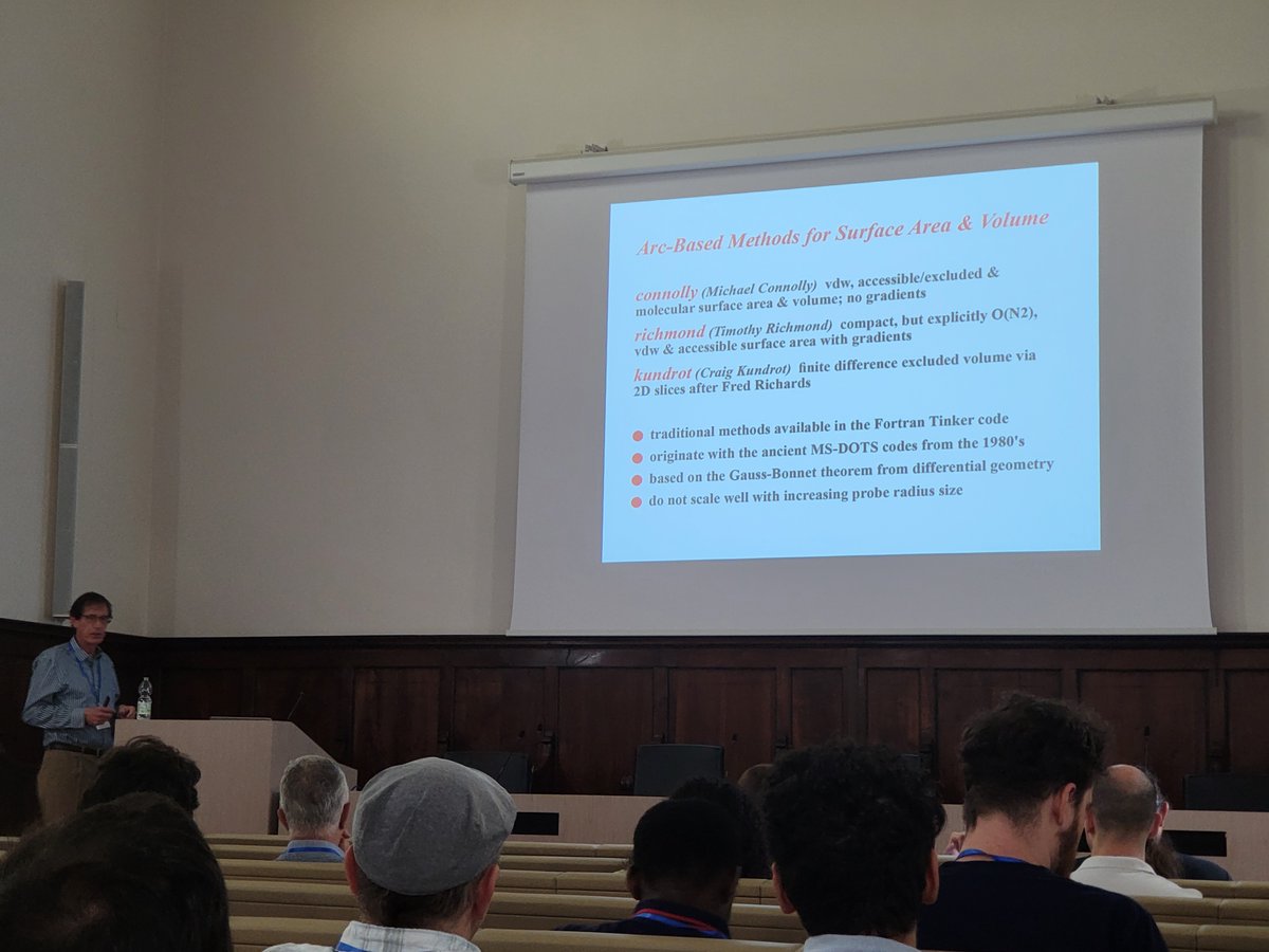 Filippo @Fil_Lipparini lauching the 2024 Tinker meeting at the University of Pisa @Unipisa @MolecolabPisa. First Talk by Jay W. Ponder @WUSTL #compchem