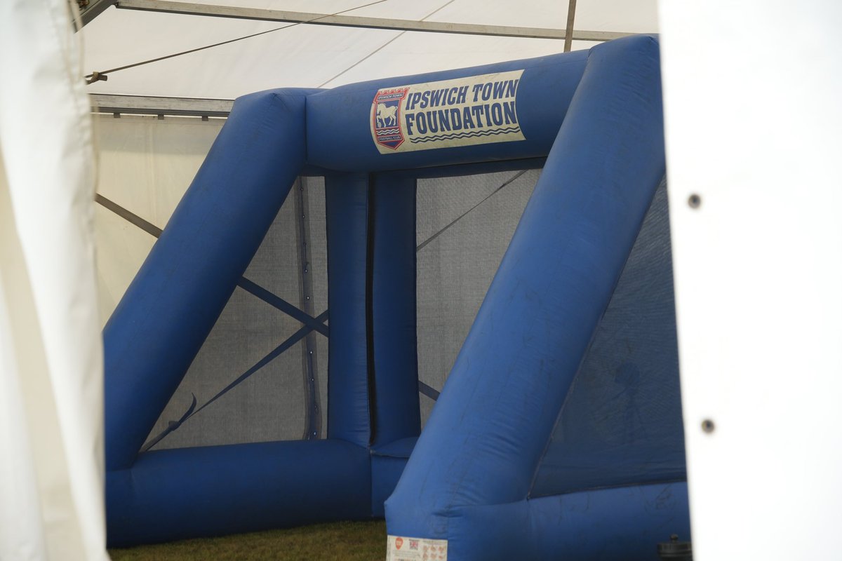 🔵 Heading to the Suffolk Show today? Come to stand 209 in the Sports Village to have a go on our inflatables and find out more about the programmes we offer!
