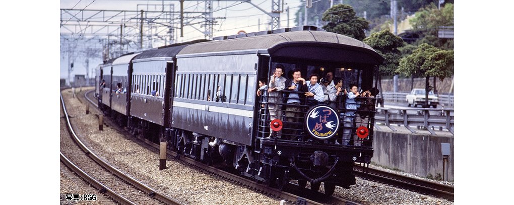 12系と同じく、JR西日本のイベント列車として活躍したマイテ49と旧形