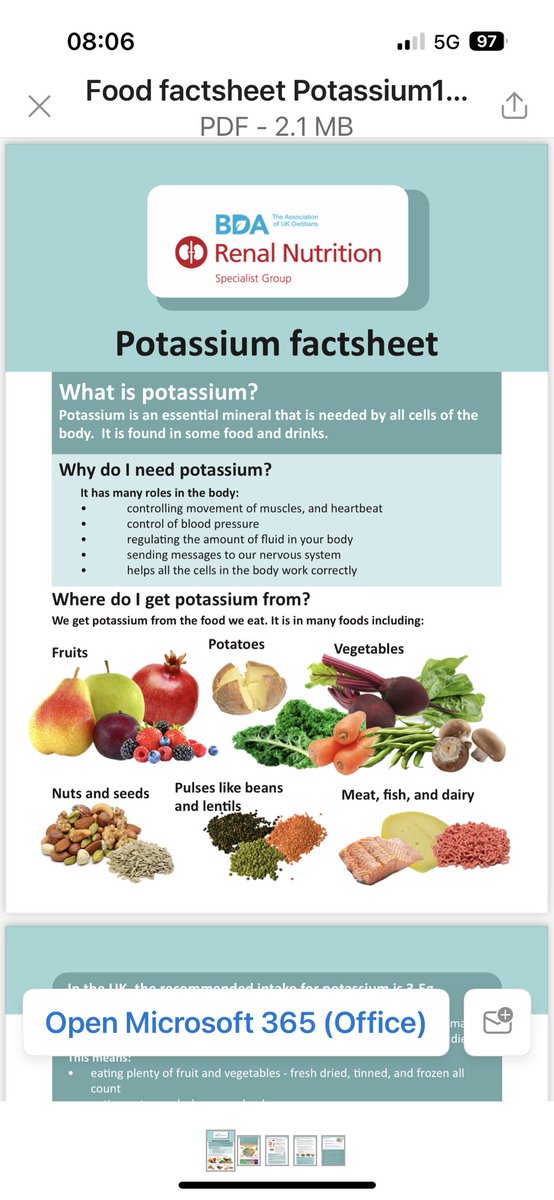 BDA Kidney Dietitian Specialist Group tweet media