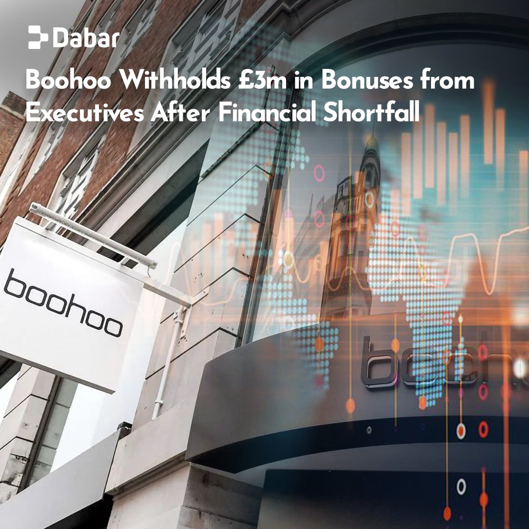 Boohoo scraps £3M in bonuses and a new pay scheme amid rising losses and debt. 

Learn about this key decision and its impact on Boohoo's future at thedabar.com

#Boohoo #FashionIndustry #BusinessNews