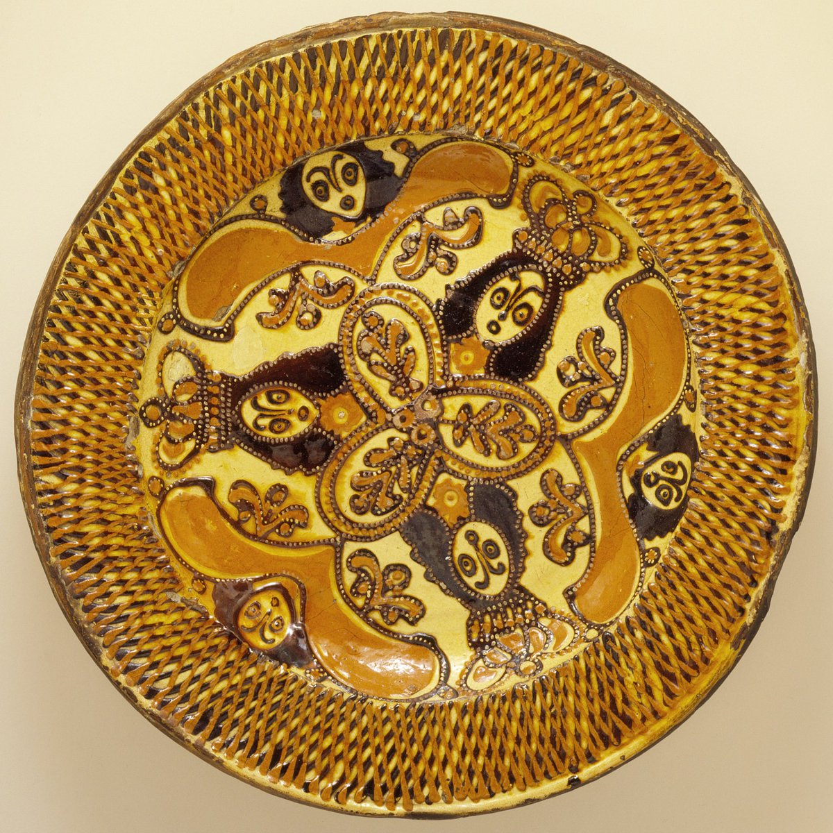 A very happy Oakapple Day from this trippy plate which looks like it could be a still from Yellow Submarine but in fact is from the 1670s.