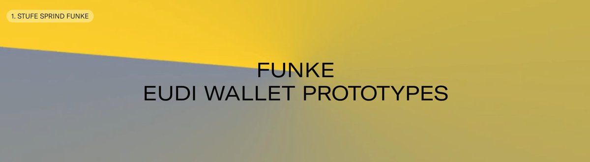 SPRIND's tweet photo. Für die erste Stufe dieses SPRIND Innovationswettbewerbes wurden sechs Teams ausgewählt, um Prototypen für europäische Brieftaschen für die Digitale Identität, sogenannte European Digital Identity (EUDI) Wallets, zu entwickeln. Das sind die Teams ➡️ https://t.co/V5La4122wh https://t.co/hZpigQDIUZ