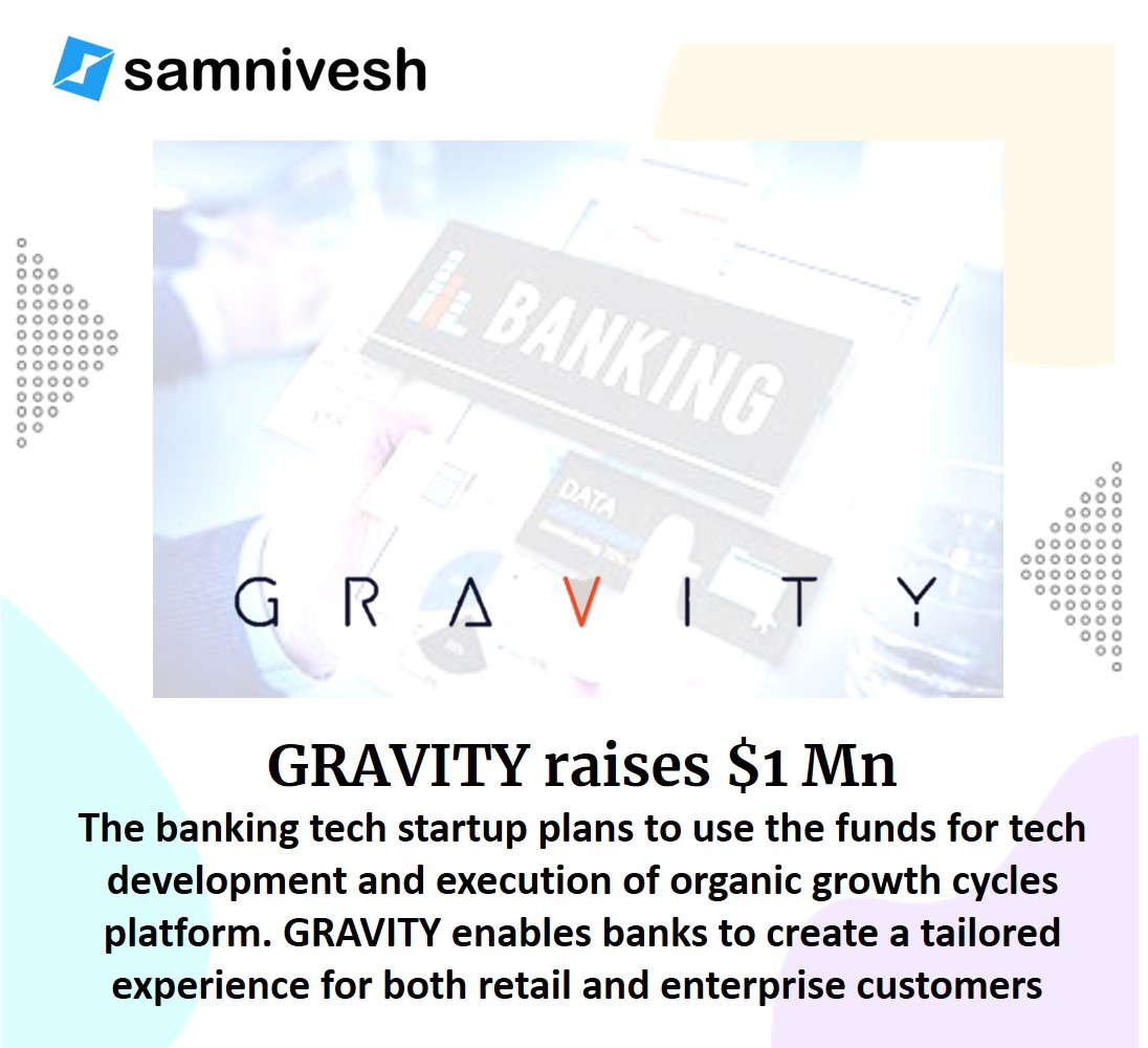 #startupbusiness #startupfunding #startupsuccess #startup #startupindia #StartupCommunity #InvestorCommunity #samnivesh #pitchdeck #funding #GRAVITY #bankingtech #banking #bankingtechnology #personalisedbanking #SeriesAFunding