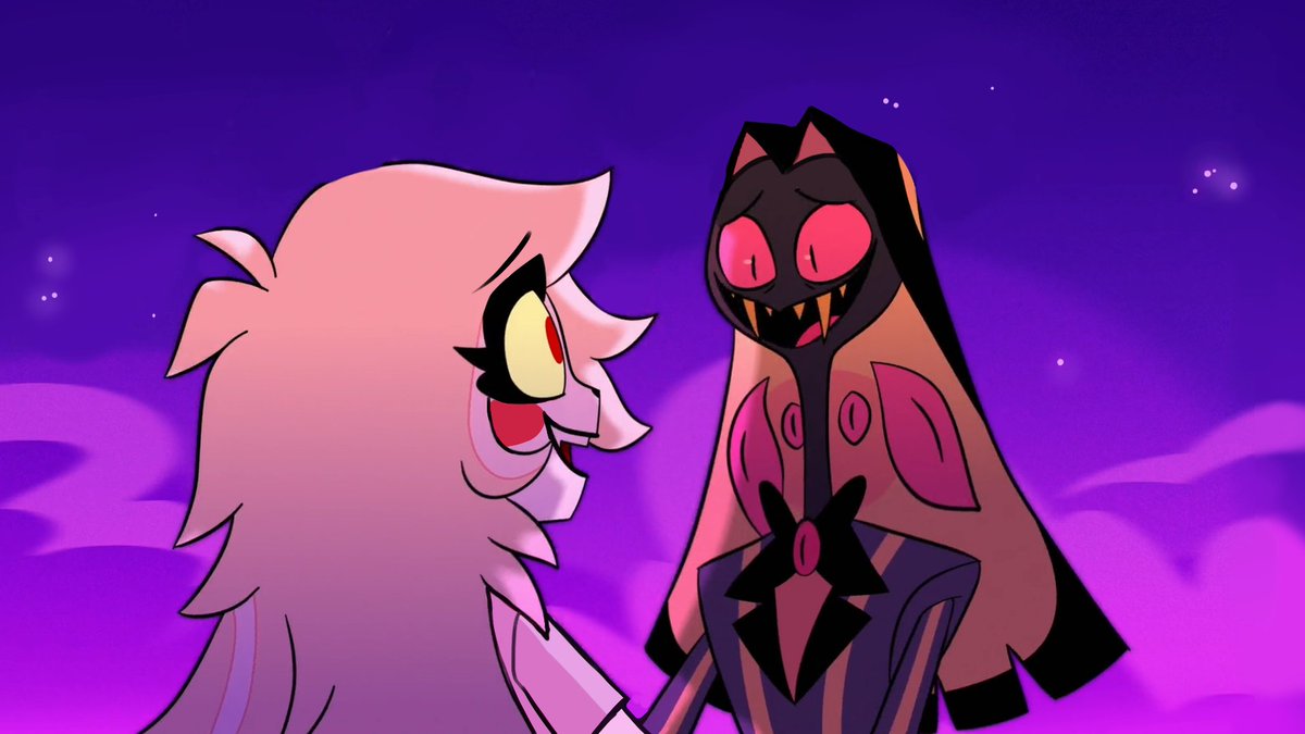 idk if i'll ever finish this slideshow where i change literally 2 things #hazbinhotel #charliemorningstar #sirpentious