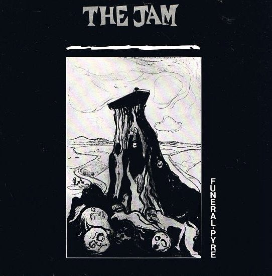 The Jam Funeral Pyre 29 May 1981 @NewWaveAndPunk #thejam #music #80s #records #vinylrecords #vinylsingle #wellerwednesday