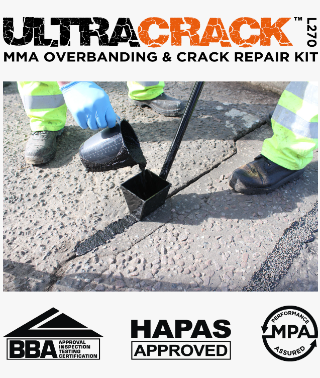 MeonUK's tweet image. Quick application, durability and versatility all in one - #PreventiveMaintenance has never been easier with #UltraCrack L270! 

Now #HAPAS Approved! ✔️

Learn more 👇

meonuk.com/blogs/news/ult… 

 #Meon #DeliveringGreatSurfaces #MAGMA #RepairingRoadsTheRightWay #BecauseRoadsMatter