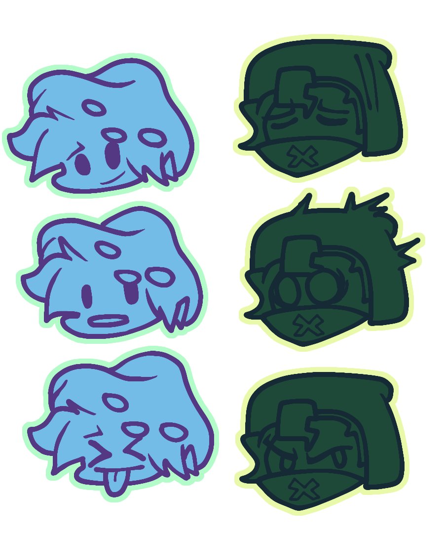 DaBigJ_Twit's tweet image. Made another #SoftMod themed edit, this time I edited BF and Pico&apos;s stickers into Benji and Toughie!!
Hope you enjoy it! ^^
#fridaynightfunkin #SoftModAU #fridaynightfunkinmod