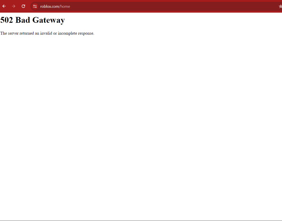 #RobloxDown Roblox Is DOWN