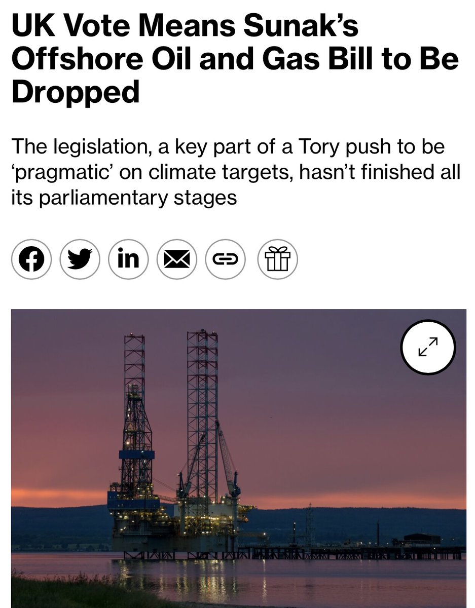 GOOD NEWS: The Oil and Gas Bill will be dropped thanks to the timing of the general election 🚮 This regressive bill would have mandated yearly oil and gas licensing, contributing to dangerous climate breakdown. Thank you to everyone who contacted their MP about this ✊