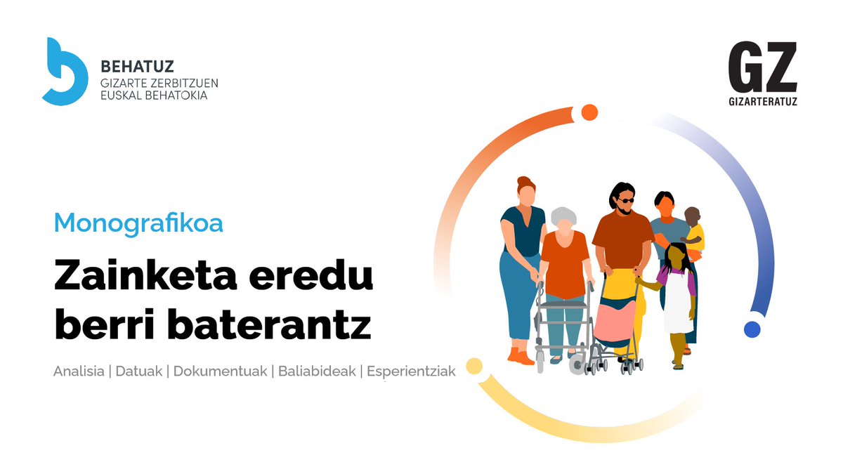 🆕 #GizarteratuzMonografikoa #Zainketak

Biztanleriaren zahartzea zainketen krisian eragina duten faktoreetako bat da, baina eredu alternatibo bat justifikatzen duen funtsezko arrazoia emakumeen eta  gizonen berdintasuna da.

🔗 labur.eus/VweNC
