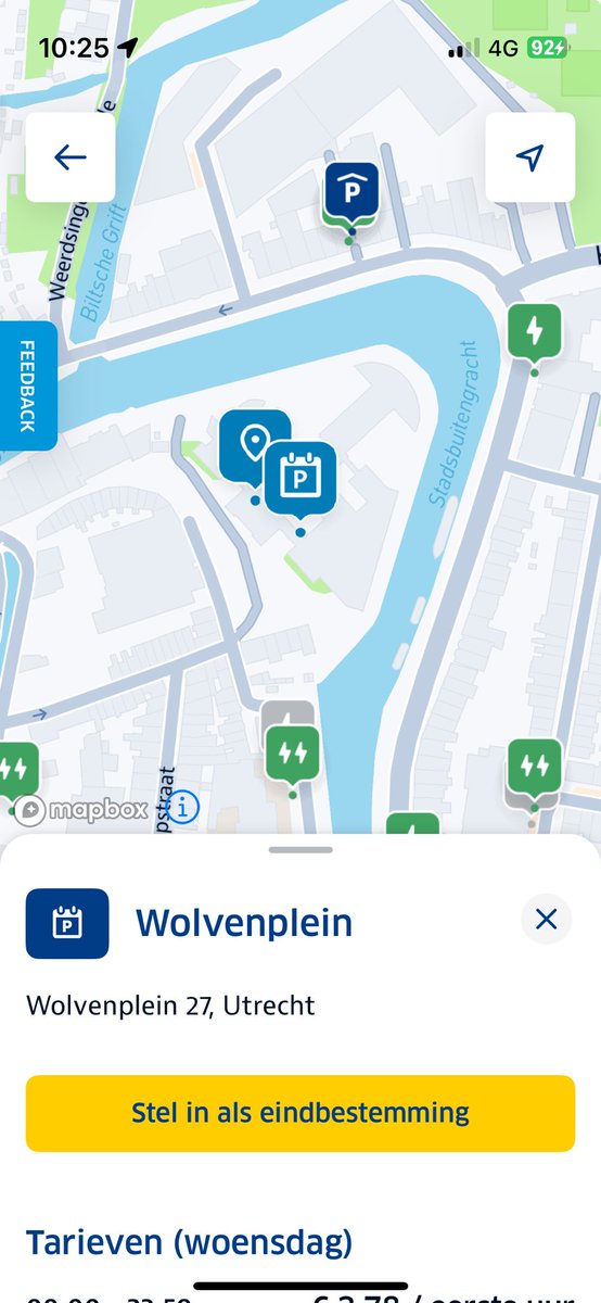 Goedemorgen! Er zijn 11 vrije ParkBee parkeerplaatsen momenteel op het Wolvenplein, dat een autoluwe plek zou moeten zijn volgens de Bouwenvelop voor de herontwikkeling. Vanaf 3,78 voor het eerste uur. Komt allen! 😁