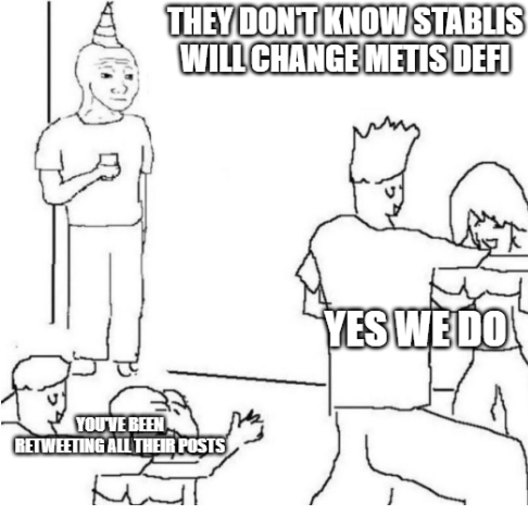 StablisProtocol's tweet photo. Just an appreciation post from Stablis Intern for our amazing community! 🫶

We smashed 1500 followers!

You guys rock 🪨🌿

$STS $USDs $METIS $ART $VEC $TORCH $BARSIK https://t.co/liV00dWbL1