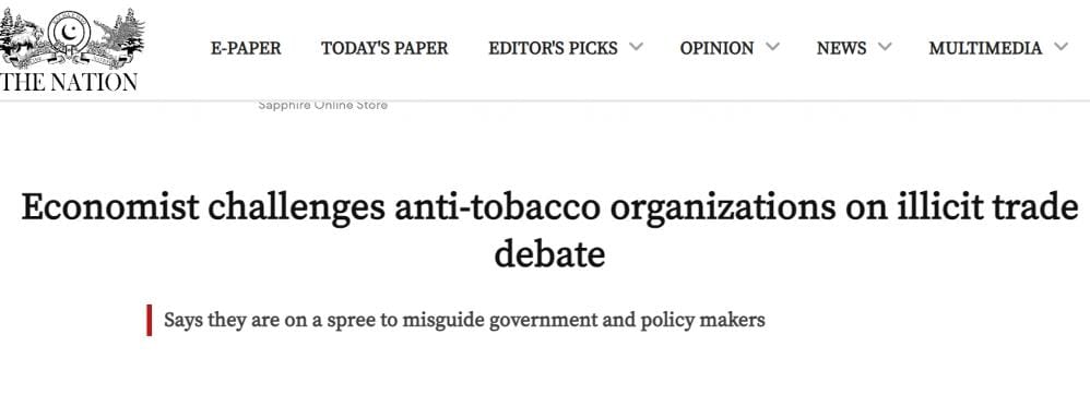 mawsdiary's tweet photo. Exposing the truth! Anti-tobacco organizations in Pakistan are spreading false narratives to protect tax-evading manufacturers, all while claiming to prioritize public health. Let's call for transparency &amp;  accuracy in research! 
#CorruptExSAPM #SPARCCorruption @WHO @Ipsos https://t.co/AiWgEyFXnl
