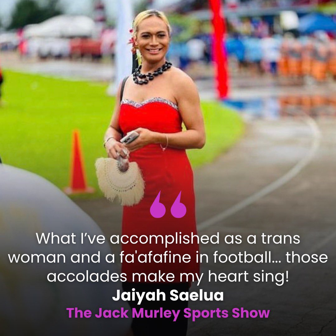 Jaiyah Saelua is a football trailblazer 🙌🏻 The American Samoa international joins us to talk soccer, playing in World Cup qualifiers, breaking boundaries for the trans community, and being portrayed on the big screen! 👉🏻 podfollow.com/1740961597 @FIFAcom | #football | 🏳️‍🌈 🏳️‍⚧️