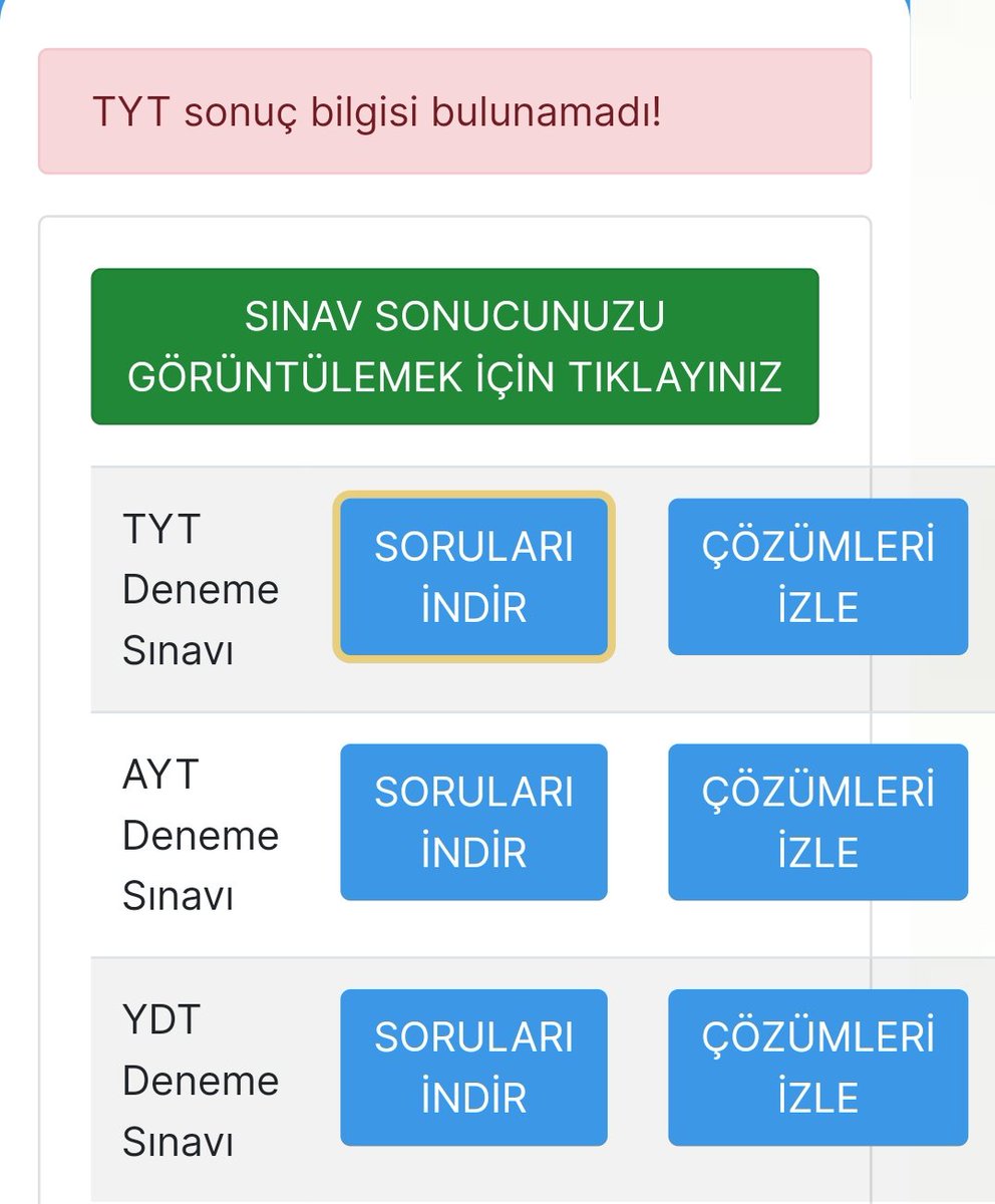 Lan 4-5 saat boşuna mı deneme çözdüm ben