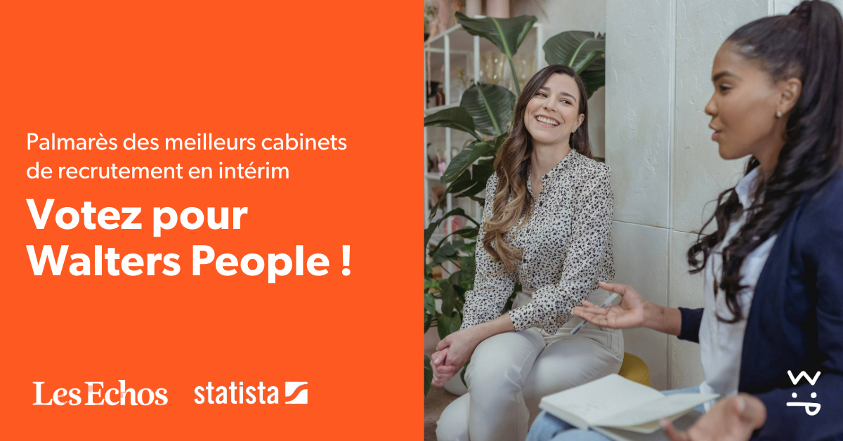 WaltersPeopleFR's tweet photo. @LesEchos  et @statista_fr  préparent leur classement annuel des meilleurs cabinets de #recrutement, et nous avons besoin de vous ! Maintenez #WaltersPeople parmi l'élite des cabinets de recrutement en #intérim en France en répondant à ce questionnaire : https://t.co/SHoi7LlDCJ https://t.co/X2hRWGMlsI