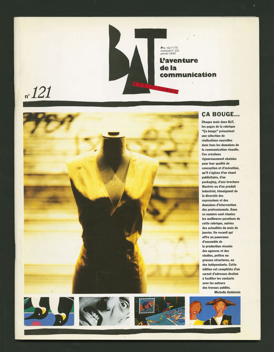 #7dies7cobertes de #BàT: Bon à tirer

📆3/7

Núm. 121 (1990)

De les nostres #revistesdedisseny
De nuestras #revistasdediseño
From our #DesignMagazines

#7days7covers #coverdesign #dissenygràfic #diseñográfico #graphicdesign #artsgràfiques #artesgráficas #graphicarts #comunicació