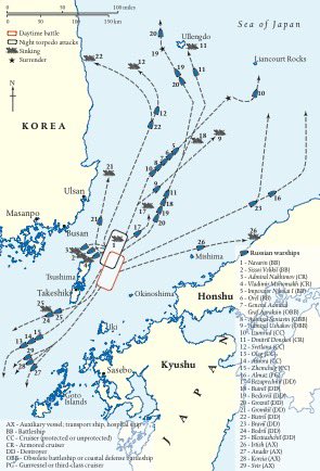DailyDoseHist's tweet photo. On this day in 1905, the Japanese navy defeated the Russian fleet in the Battle of Tsushima during the Russo-Japanese War. This decisive victory established Japan as a formidable naval power and significantly shifted the balance of power in East Asia. #OTD #History #BattleOfTsushima #RussoJapaneseWar