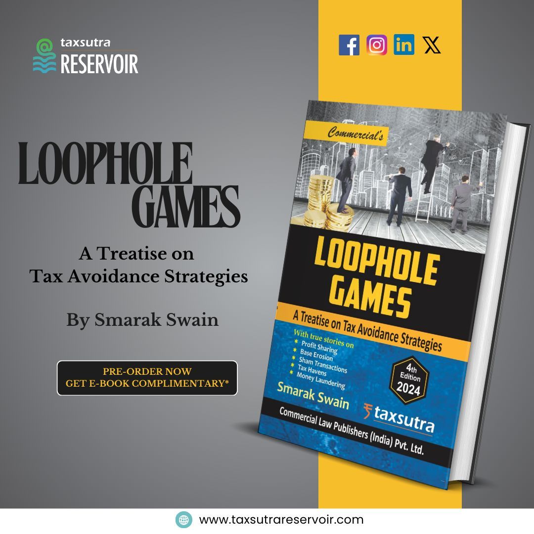 Ends Tonight! Reservoir Special Pre-order Offer : Smarak Swain's 'Loophole Games' (2024 Edition)! Grab Now! >> buff.ly/4bN8gM9 

#BookLovers #NewRelease #PreOrderNow #LiteraryFiction #MustRead #2024Reads #Bestseller #ReadersCommunity #BookRecommendation #ReadingGoals