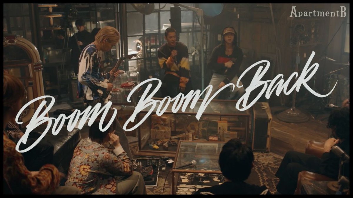 BE:FIRST “Boom Boom Back”

-with Apartment Band ver.-
youtu.be/U4NDUFzJVTs

#ApartmentB
#BEFIRST
#BoomBoomBack 
@BEFIRSTofficial
