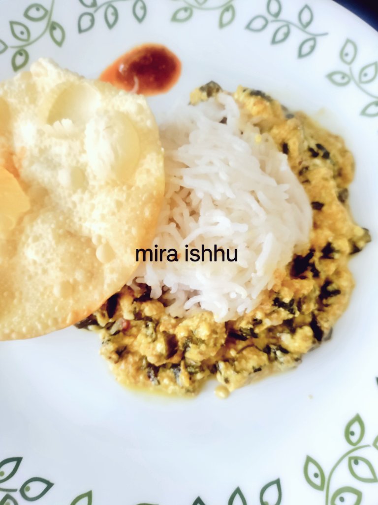 Mira_Ishhu's tweet image. It's been many days since I posted food stuff; so here it is!
Made this recipe - vendakkai (bhindi) pachaddi 🤩 simple yet yum when served with hot rice, pappadum &amp;amp; pickle👌🏻😋
#TryItOut