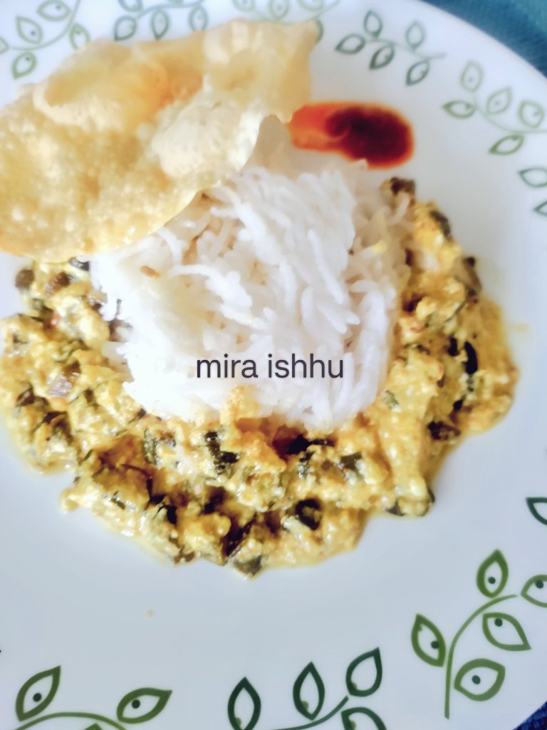 Mira_Ishhu's tweet image. It's been many days since I posted food stuff; so here it is!
Made this recipe - vendakkai (bhindi) pachaddi 🤩 simple yet yum when served with hot rice, pappadum &amp;amp; pickle👌🏻😋
#TryItOut