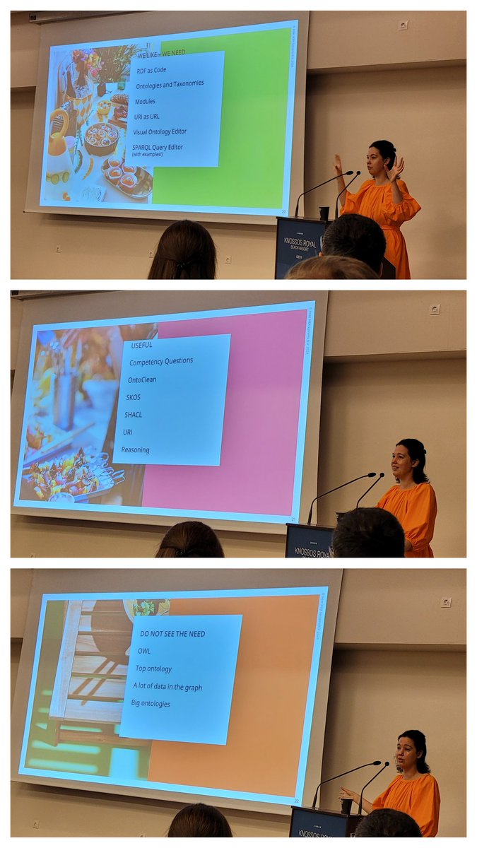 #KnowledgeGraph features in <a href="/IKEA/">IKEA</a> - the good, the bad, and the ugly. Wonder where #embeddings are? They are taken care of by the #MachineLearning teams, not the KG people. Great insightful talk by <a href="/katsi111/">Katariina Kari</a> #eswc2024