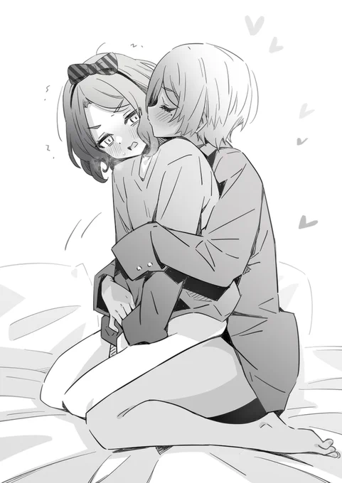 #ガールズバンドクライ #百合 