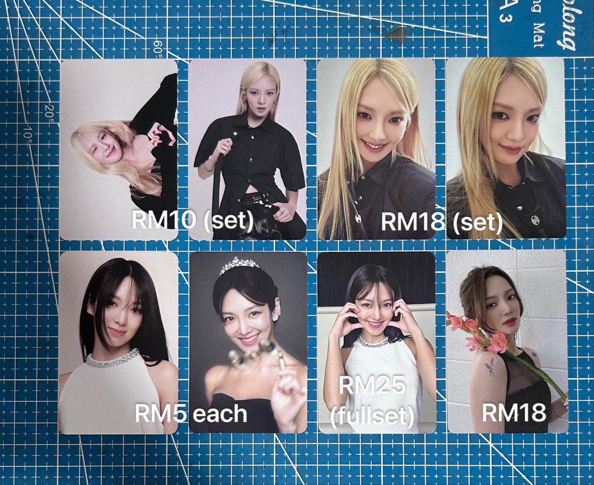 yoonstarspace2's tweet image. clearance snsd taeyeon, sunny, yuri, hyoyeon pcs
✅ open to nego
✅ exc postage

wts girl’s generation snsd taeyeon sunny yuri hyoyeon photocards 

#pasarsnsd
#pasar2ndgen