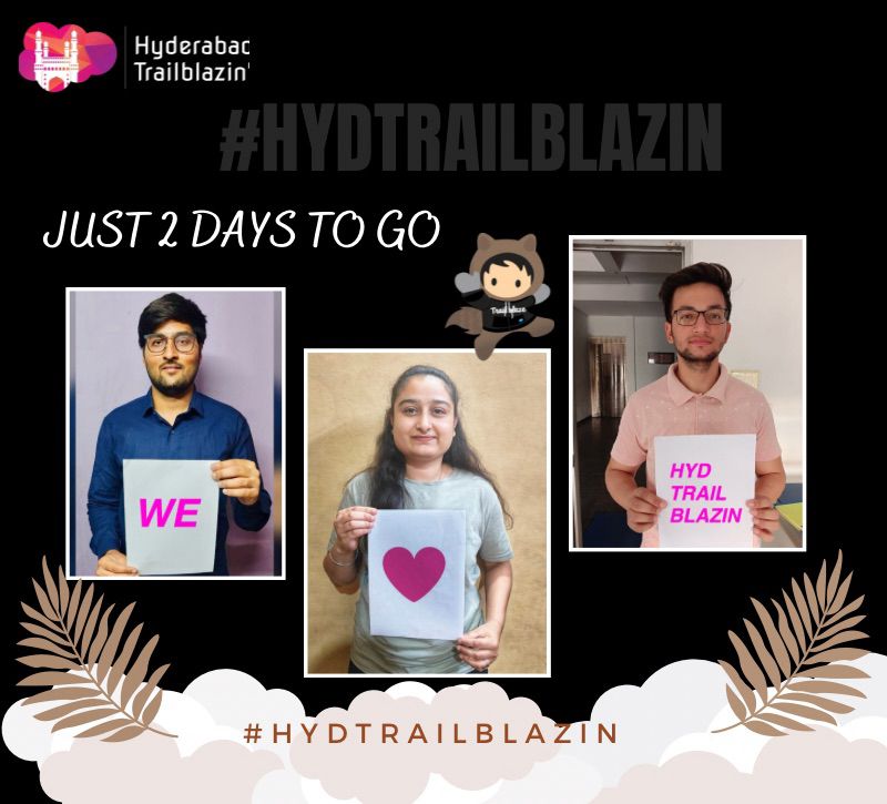 Riya Juneja (@sfdcriyajuneja) on Twitter photo The countdown is on!
<a href="/HydTrailblazin/">Hyderabad Trailblazin'</a> is only 48 hours away!
Get your shoes laced up and your heart pumping - it's gonna be an epic journey!
#HyderabadTrailblazin #TrailblazerCommunity The countdown is on!
<a href="/HydTrailblazin/">Hyderabad Trailblazin'</a> is only 48 hours away!
Get your shoes laced up and your heart pumping - it's gonna be an epic journey!
#HyderabadTrailblazin #TrailblazerCommunity