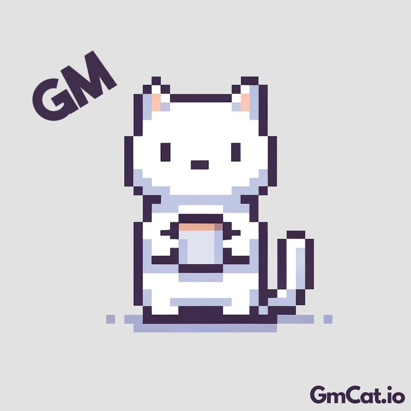 #Giveaway GmCat☕️🐈 is about spreading Love, Kindness and GMs across Web3 🌐 🤗Let's start a kindness movement❤️ We're partnering with @GmCatMeme #GmCat to Host a GmGm giveaway!! 🏆 The Prize is 77,777,777 $GMGM To Enter 🔽: ☕ Follow @GmCatMeme ☕ Like & Repost ☕