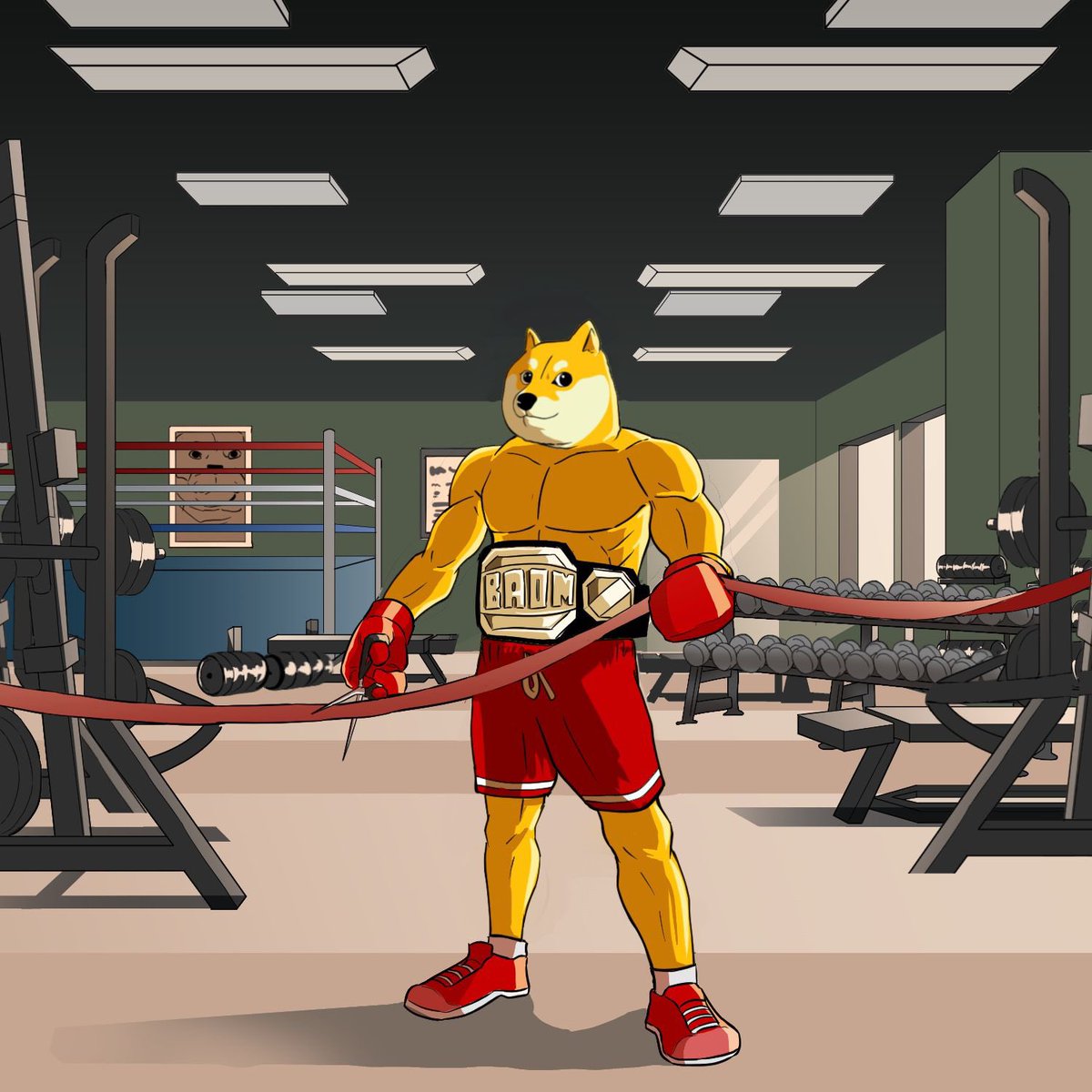 Foge has finally opened his Box Gym! 🥊 For the grand opening he is giving away a total of $250. five people can win $50! 🎁 All you have to do is to follow $BAOM on Twitter, Like, Retweet and post your SOL Adress in the comments! 💸
