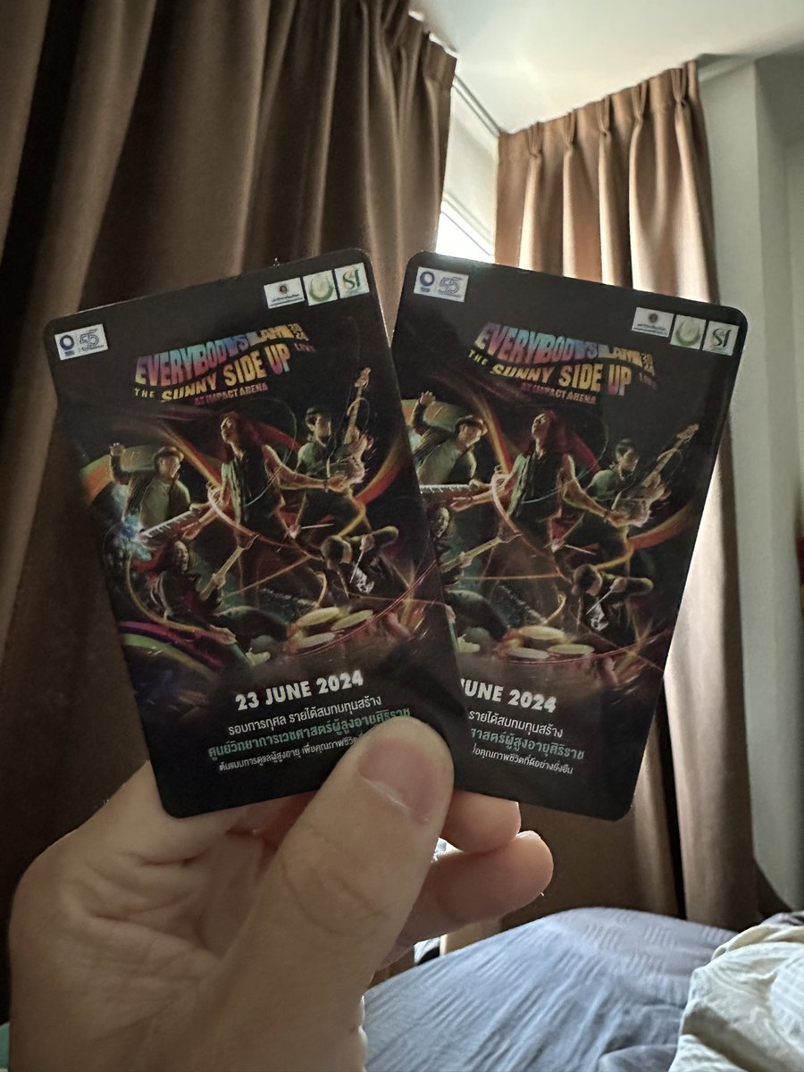 ปล่อยบัตร Bodyslam

วันอาทิตย์ที่ 23 มิถุนายน 2567
โซน Standing A 2 ใบ จากใบละ 2,000 บาท ขาย 2 ใบ 2,800 บาท (ลด 30%!)

นัดรับโซนสีลม สาทร ครับ

#Everybodyslam2024
#Bodyslam