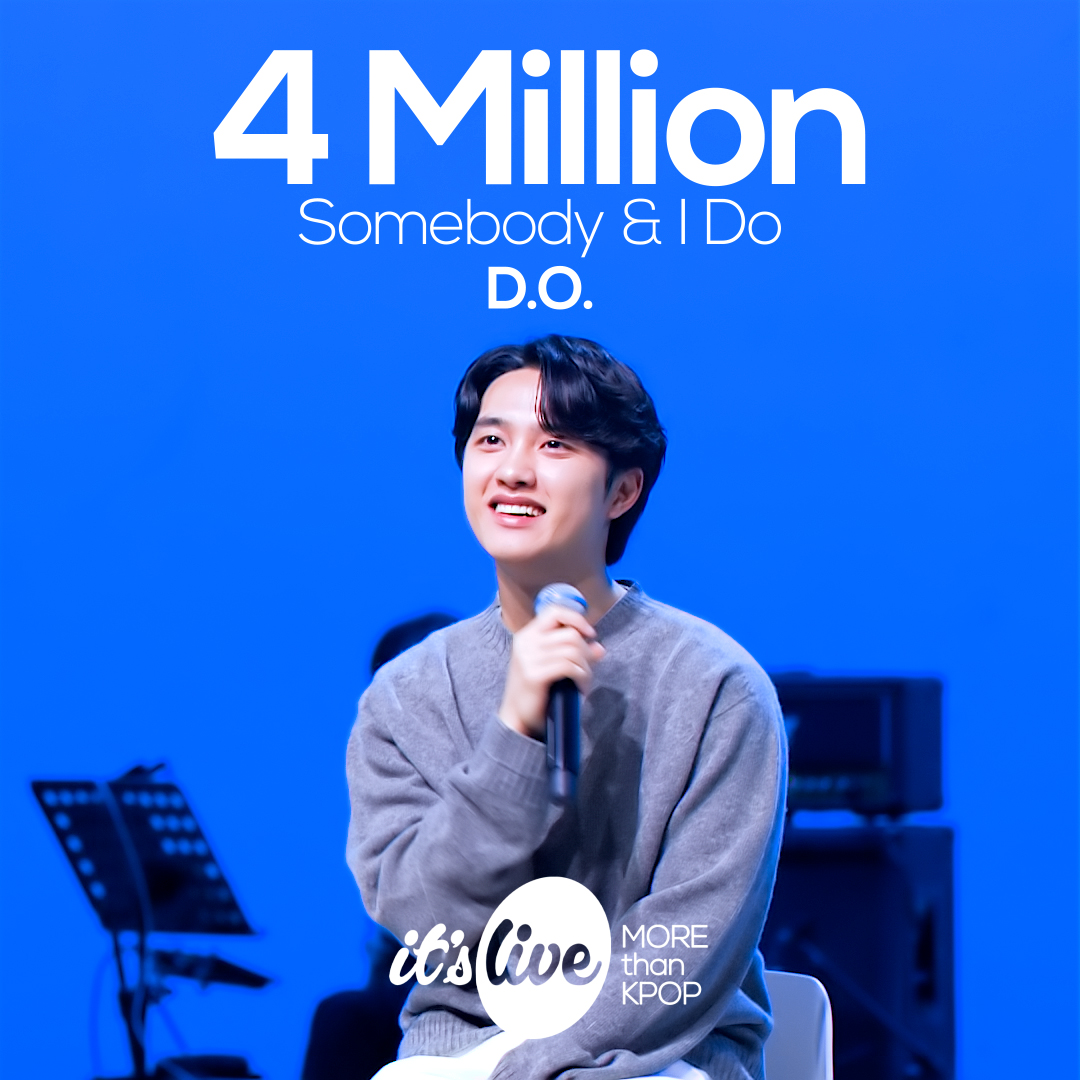 🎵D.O. “Somebody & I Do” youtu.be/7t10b4T-amM 디오의 “Somebody & 별 떨어진다” 400만뷰 돌파🥳 D.O. “Somebody & I Do” Over 4 Million Views🎉 #itsLive #디오 #DO(D.O.) #EXO #Somebody #별떨어진다 #I_Do #콘서트 #밴드 #KPOP #잇츠라이브