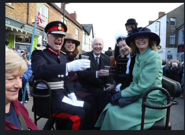 Delighted to attend the Rowell Fair Proclamation Ceremony on 27th May. This event is the unique opening ceremony for the annual Charter street fair in Rothwell, 820yrs old.  The Bailiff rides on horseback around the town reading the Proclamation.