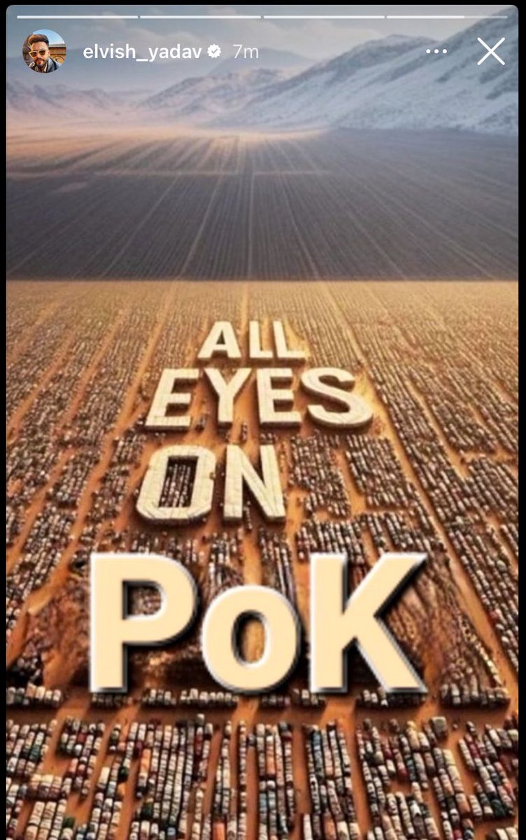 All EYES ON POK