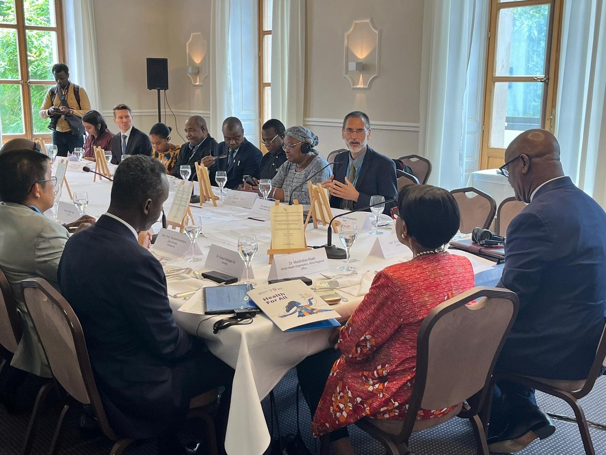 Today at #WHA77: critical deliberations on the #MNCH Resolution: a chance to be on the right side of history! Delighted to have discussed this issue with key partners. Read the new brief on the acceleration required: 9X faster for MM and 4X for U5M by 2030 rb.gy/7ria35