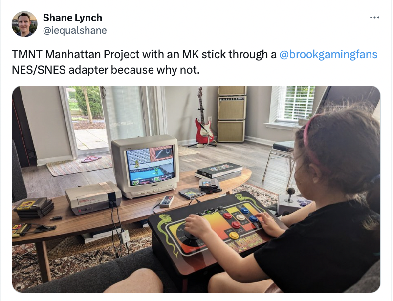 brookgamingfans's tweet photo. #WingmanSNES is a cutting-edge product, allowing players to play games on retro #NES & #SNES consoles with new generation controllers.
More details 👉 https://t.co/sW1RAkTWAd
#retrogaming #retrogamer #Nintendo https://t.co/uS8OAtvaNb