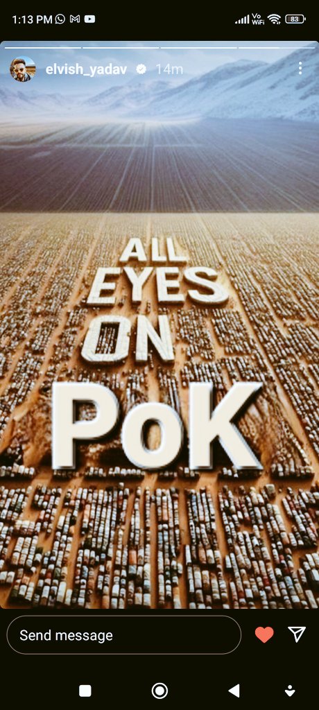 rohit80ja's tweet photo. Thanks @ElvishYadav bhai ,App hmesha hindutva ke liye khadee ho,baki fake Bollywood celebrities ka ab sabko boycott karna chaiye @ElvishYadav #Elvisharmy https://t.co/4AxUjeT7KT