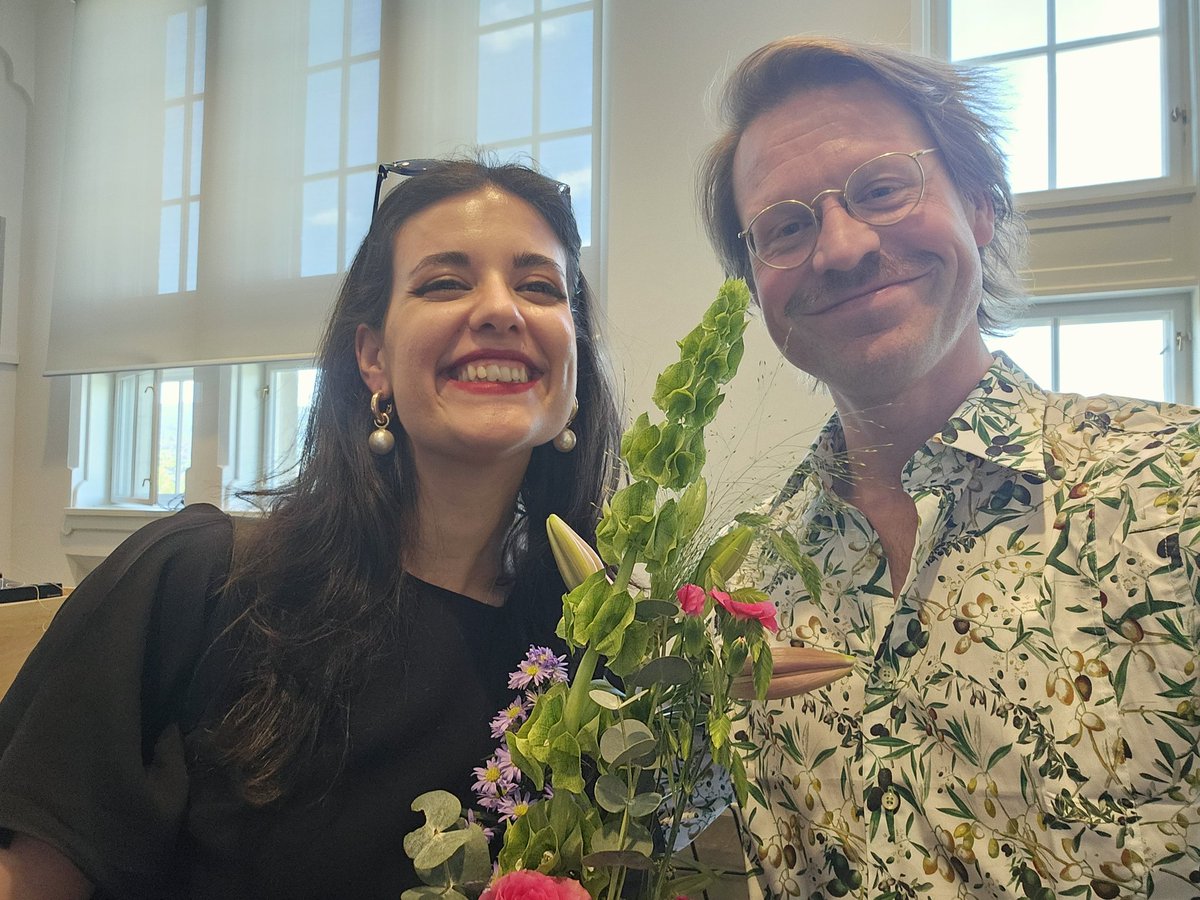 Åsmund Flobak (@asmundflobak) on Twitter photo Huge congrats to Dr Eirini Tsirvouli on a stellar dissertation May 23rd. strong performance on defense of her modeling efforts with various logical frameworks, data types and diseases. <a href="/eirini_tsi/">Eirini Tsirvouli</a> @ntnu @mtrkuiper Huge congrats to Dr Eirini Tsirvouli on a stellar dissertation May 23rd. strong performance on defense of her modeling efforts with various logical frameworks, data types and diseases. <a href="/eirini_tsi/">Eirini Tsirvouli</a> @ntnu @mtrkuiper