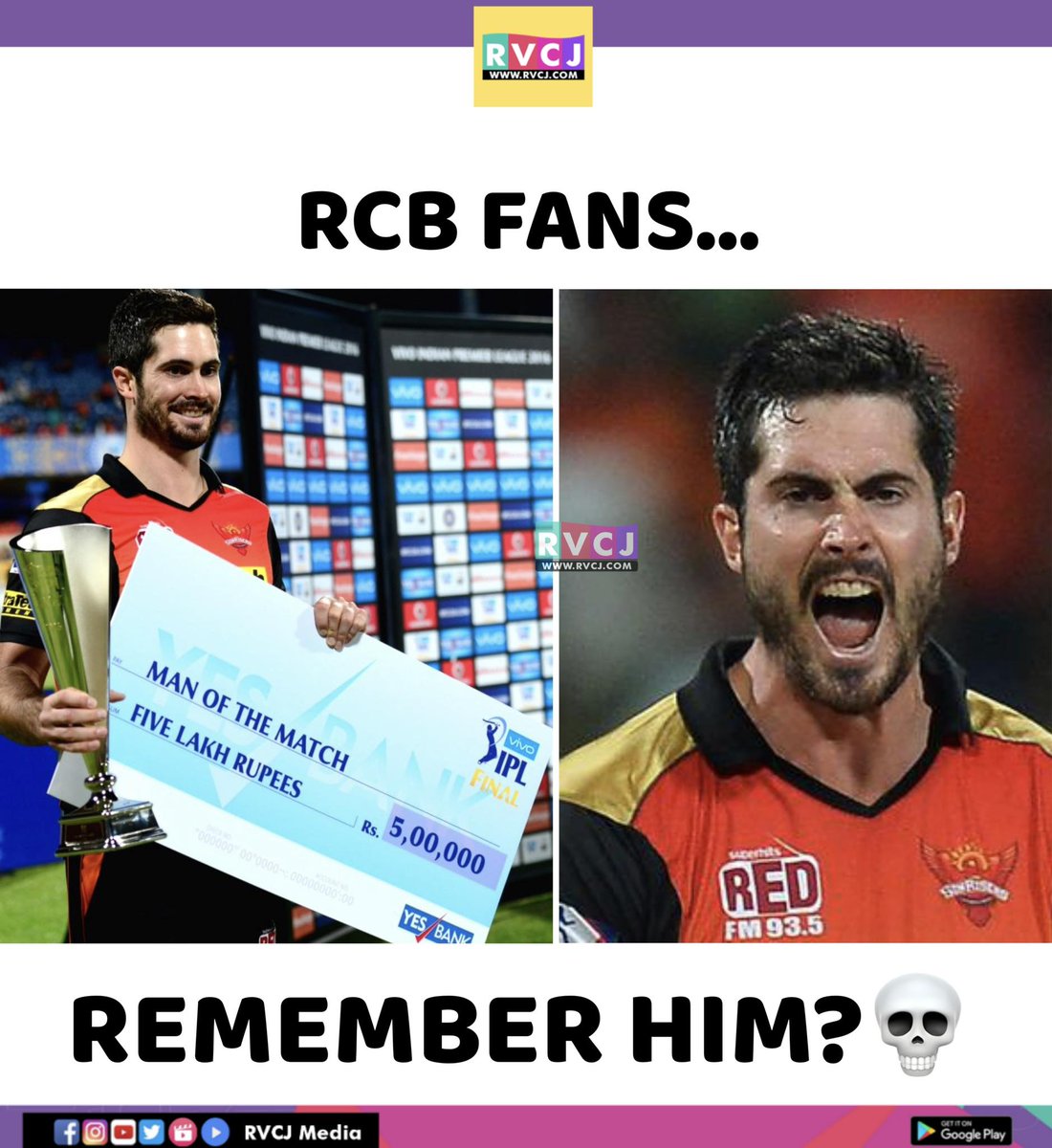 This guy ruined RCB Fans IPL Trophy Dream..